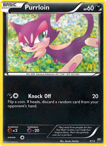 Purrloin #9 from McDonald's Collection 2012 - Illustrated by Atsuko Nishida