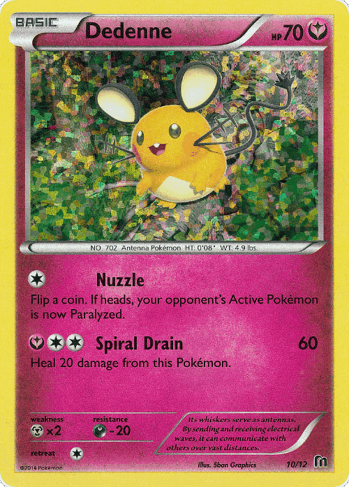 Dedenne 10, McDonald's Collection 2016