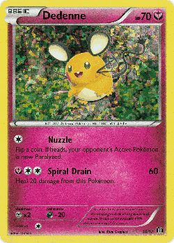 Dedenne Pokémon TCG card art