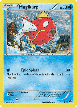 Magikarp Pokémon TCG card art
