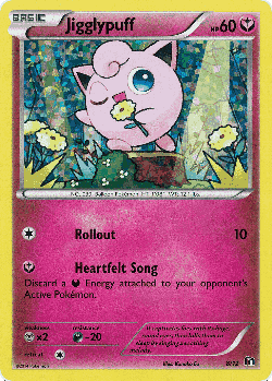 Jigglypuff Pokémon TCG card art