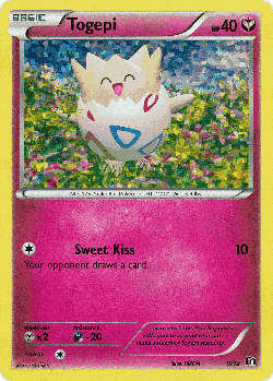 Togepi Pokémon TCG card art
