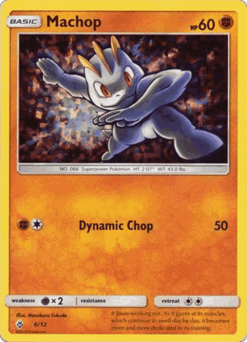 Machop card art