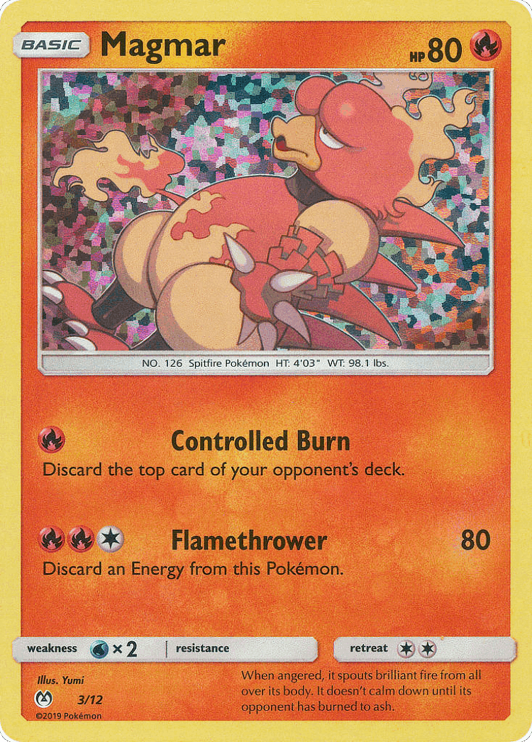 Magmar #3 from McDonald's Collection 2019 - Illustrated by Yumi
