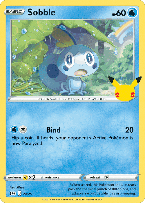 Sobble 24, McDonald's Collection 2021