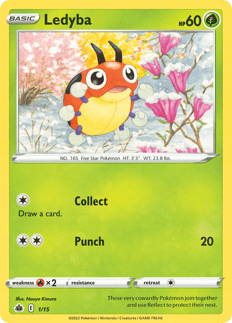 Ledyba #1 from McDonald's Collection 2022 - Illustrated by Naoyo Kimura