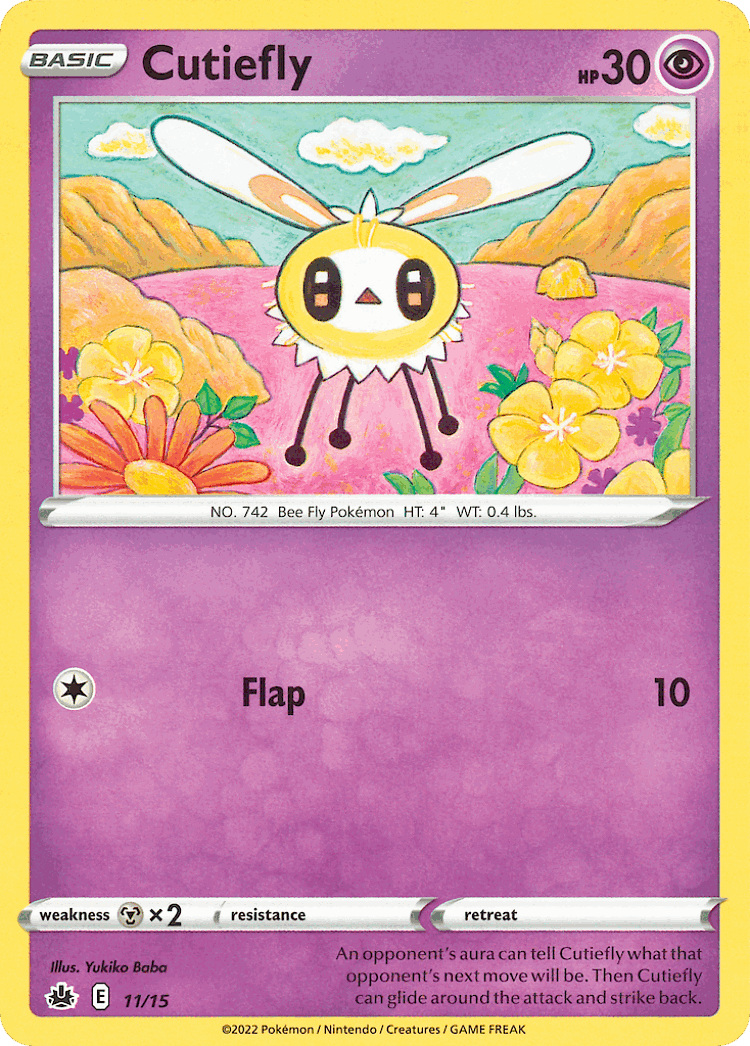 Cutiefly #11 from McDonald's Collection 2022 - Illustrated by Yukiko Baba