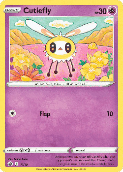 Cutiefly Pokémon TCG card art