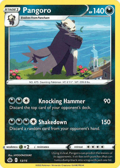 Pangoro 13, McDonald's Collection 2022