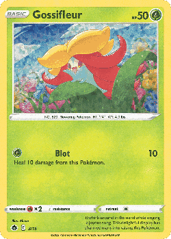 Gossifleur Pokémon TCG card art