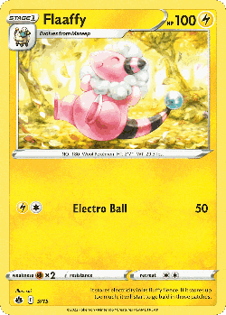 Flaaffy Pokémon TCG card art