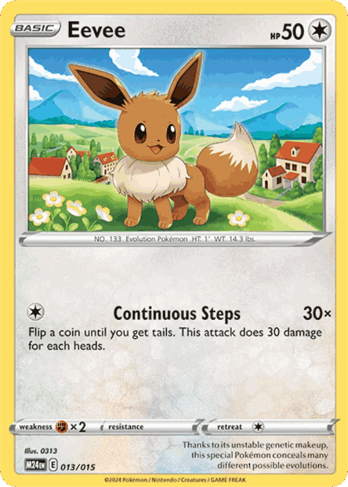 Eevee 13, McDonald's Collection 2024