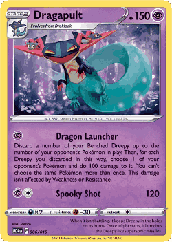 Dragapult Pokémon TCG card art