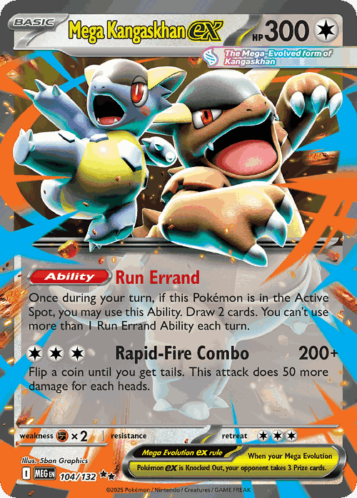 Mega Kangaskhan ex 104, Mega Evolution