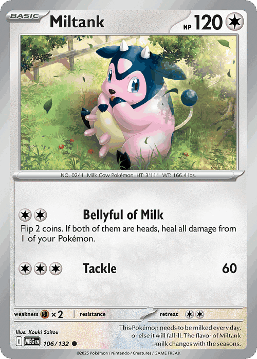 Miltank 106, Mega Evolution