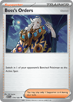 Boss's Orders 114, Mega Evolution