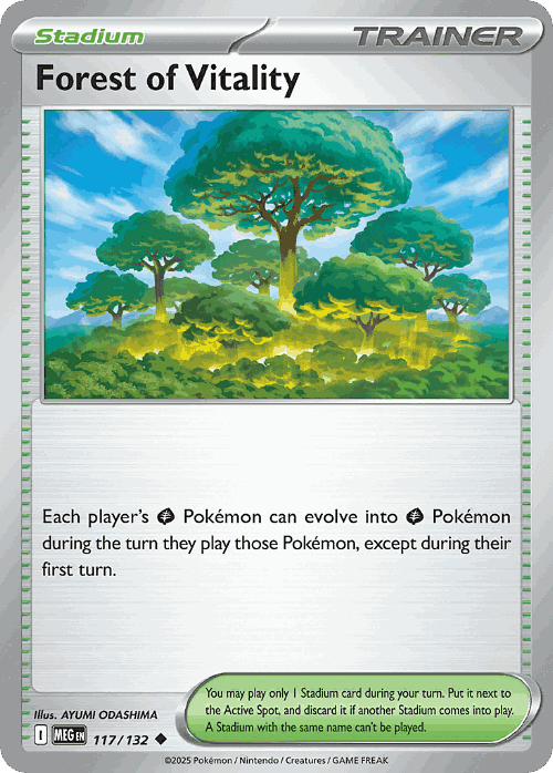 Forest of Vitality 117, Mega Evolution