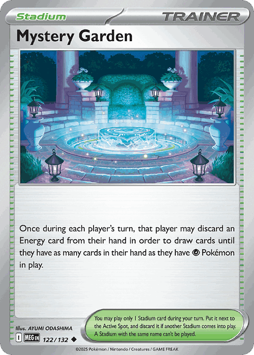 Mystery Garden 122, Mega Evolution