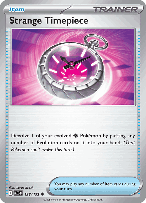 Strange Timepiece 128, Mega Evolution