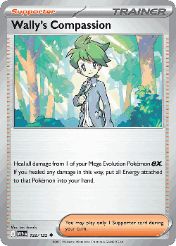 Wally's Compassion 132, Mega Evolution
