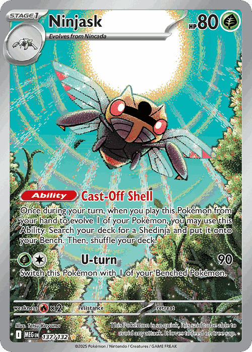 Ninjask 137, Mega Evolution