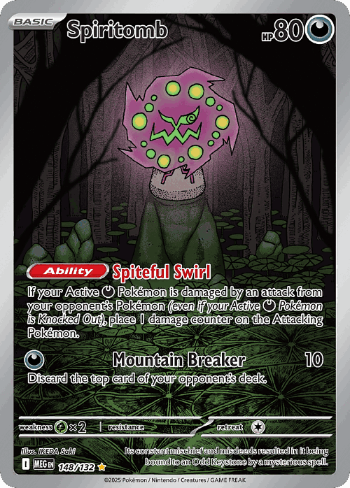 Spiritomb 148, Mega Evolution