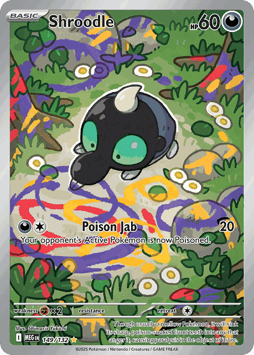 Shroodle 149, Mega Evolution