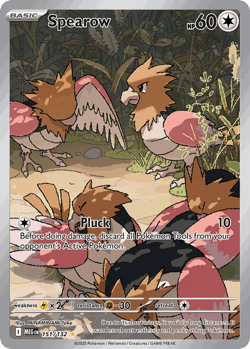 Spearow 151, Mega Evolution