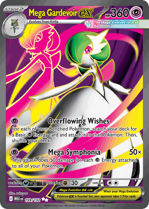 Mega Gardevoir ex 159, Mega Evolution