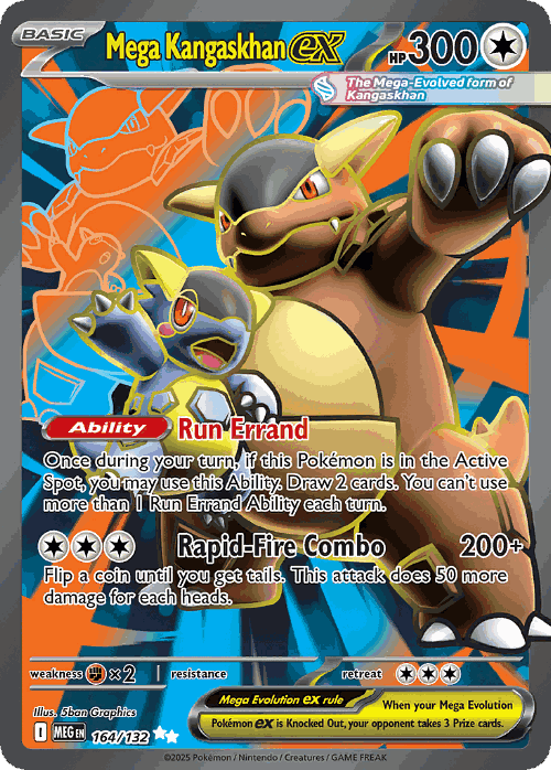 Mega Kangaskhan ex 164, Mega Evolution