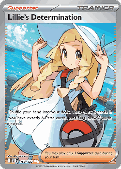 Lillie's Determination card art