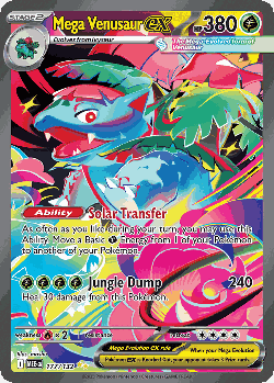 Mega Venusaur ex 177, Mega Evolution