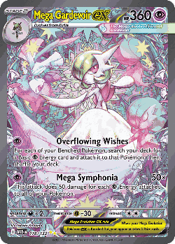 Mega Gardevoir ex card art