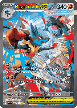 Mega Lucario ex 179, Mega Evolution
