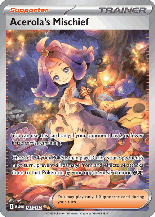 Acerola's Mischief 183, Mega Evolution