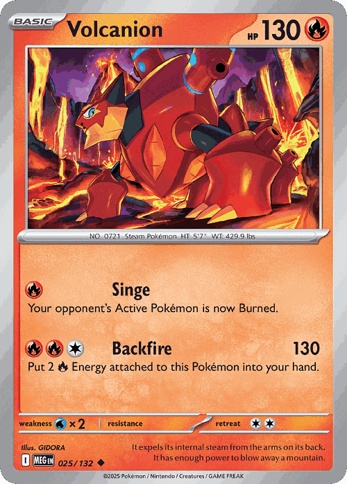 Volcanion 25, Mega Evolution