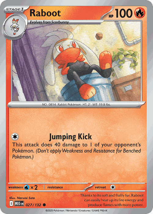 Raboot 27, Mega Evolution