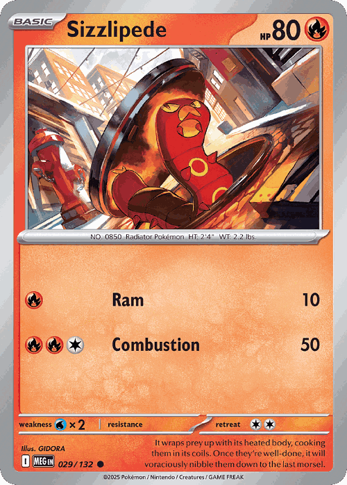 Sizzlipede 29, Mega Evolution