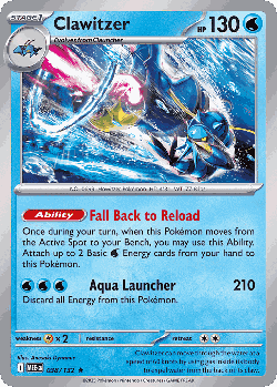 Clawitzer 38, Mega Evolution
