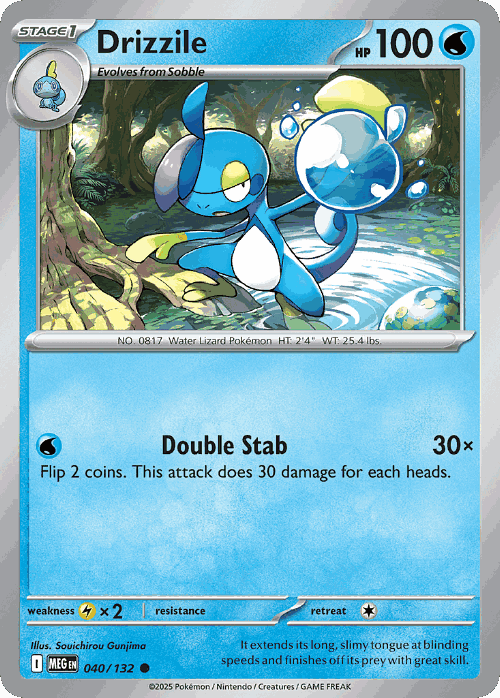 Drizzile 40, Mega Evolution