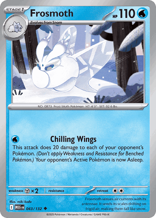 Frosmoth 43, Mega Evolution