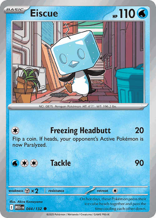 Eiscue 44, Mega Evolution