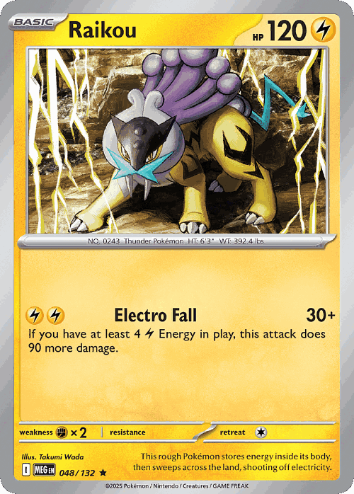 Raikou 48, Mega Evolution