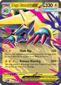 Mega Manectric ex 50, Mega Evolution