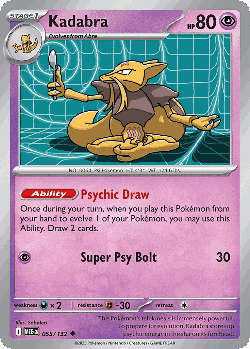 Kadabra 55, Mega Evolution