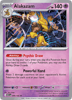 Alakazam 56, Mega Evolution