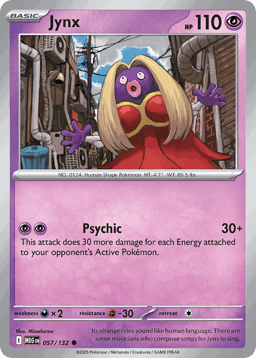 Jynx 57, Mega Evolution