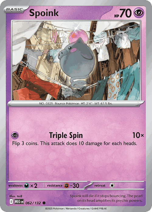 Spoink 62, Mega Evolution
