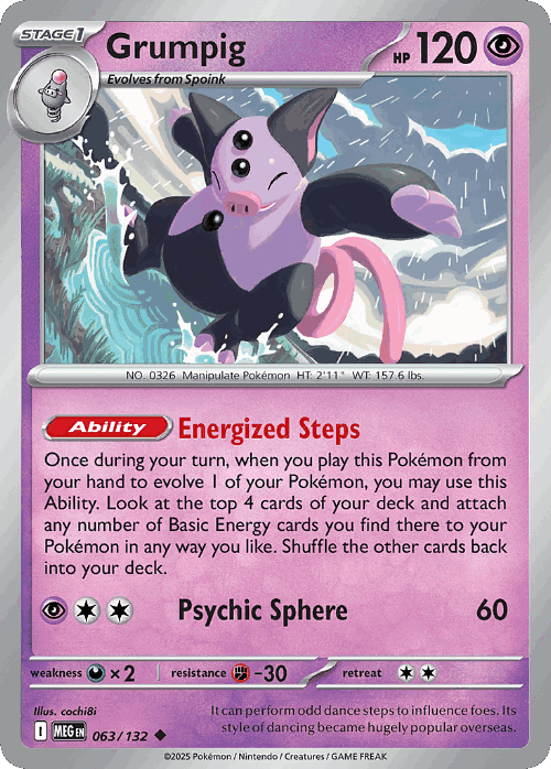Grumpig 63, Mega Evolution