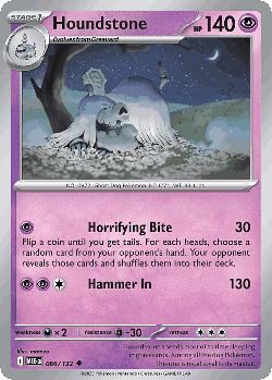 Houndstone 66, Mega Evolution